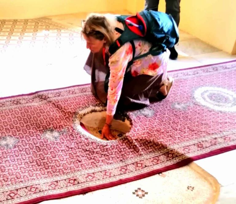 כאן לפי המסורת הנוצרית מצאו את הראש של יוחנן המטביל - מתוך הסיור הארכיאולוגיה של המנזרים הרוסיים בהר הזיתים