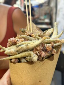 Cono de mariscos | Recorrido gastronómico de Nápoles