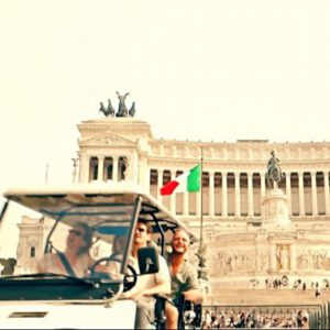Recorrido en carrito de golf (scooter) por Roma