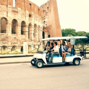 Recorrido en carrito de golf (scooter) por Roma