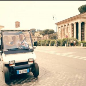 Recorrido en carrito de golf (scooter) por Roma