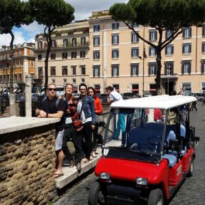 Recorrido en carrito de golf (scooter) por Roma