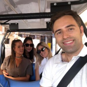 Recorrido en carrito de golf (scooter) por Roma