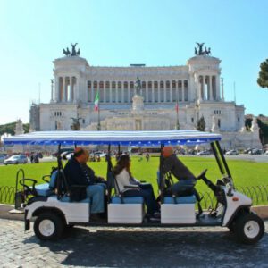 Recorrido en carrito de golf (scooter) por Roma
