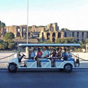 Recorrido en carrito de golf (scooter) por Roma