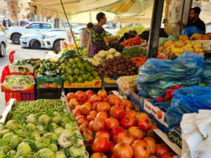 Food/Culinary Tour in Haifa, Wadi Nisnas - Seasonal Fruits and Vegetables at the Market Stalls