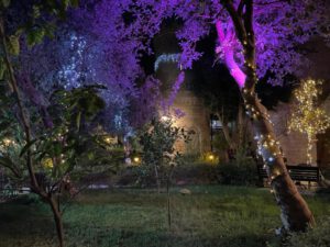 חצר סרגיי בלילה - מתוך סיור אירופה בירושלים