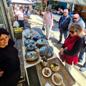 Food/Culinary Tour in Haifa, Wadi Nisnas - Arabic dishes and stuffed salads, grape leaves/cabbage, majadra, shulbeta and everything in season