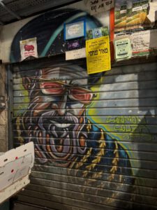 Inside the Market: A Night Graffiti Tour at Mahane Yehuda Market