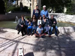 סיור במשכנות שאננים וימין משה עם שחקן