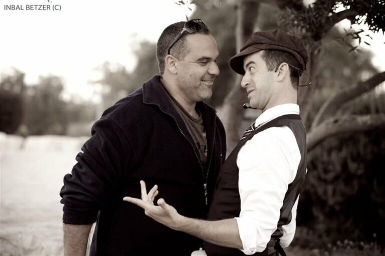 סיור במשכנות שאננים וימין משה עם שחקן