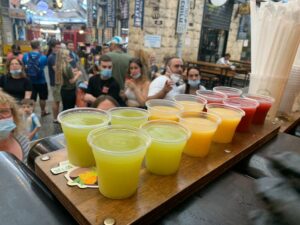 Culinary and nightlife tour of Mahane Yehuda Market
