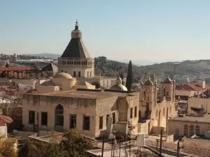 Tour of Nazareth in the Christmas atmosphere