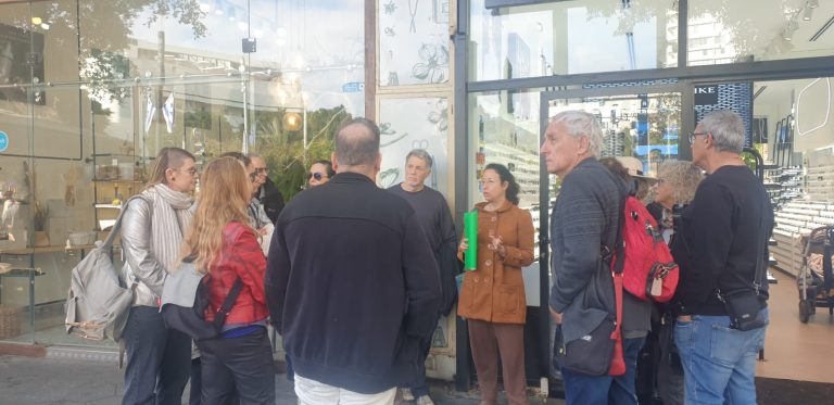 סיור אדריכלות סובב כיכר דיזנגוף