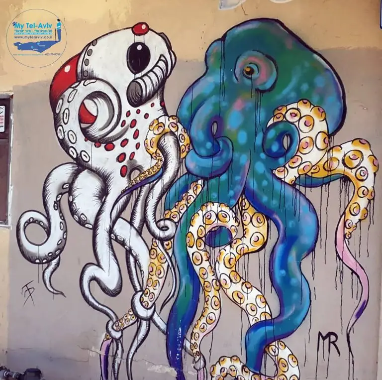 Tour of the history of graffiti in Florentin – South Tel Aviv