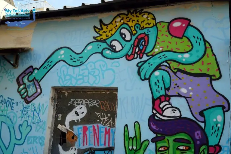 Tour of the history of graffiti in Florentin – South Tel Aviv