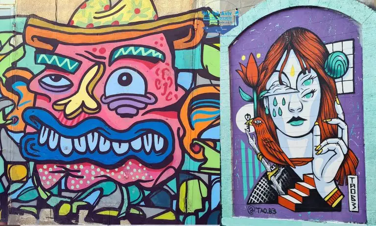 Tour of the history of graffiti in Florentin – South Tel Aviv