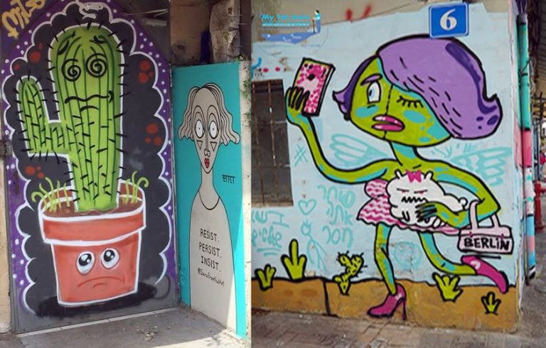 Tour of the history of graffiti in Florentin – South Tel Aviv