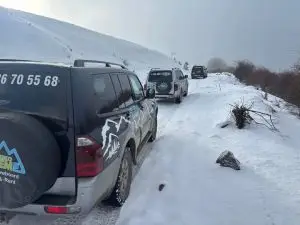Excursión en jeep por la nieve con conducción autónoma - PARQUE NACIONAL DE PIRIN