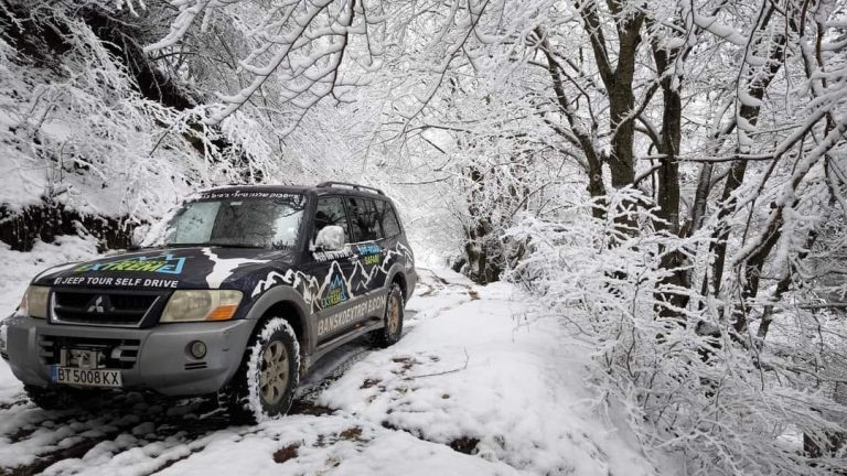 Excursión en jeep por la nieve con conducción autónoma - PARQUE NACIONAL DE PIRIN