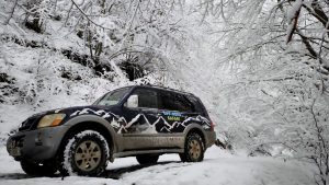 Excursión en jeep por la nieve con conducción autónoma - PARQUE NACIONAL DE PIRIN