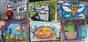 Tour of the history of graffiti in the Florentin neighborhood