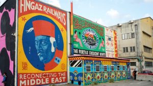 Evening tour of graffiti and culinary corruption in downtown Haifa