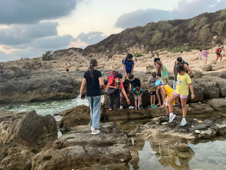 סיור שקיעה ועששיות בחוף דור