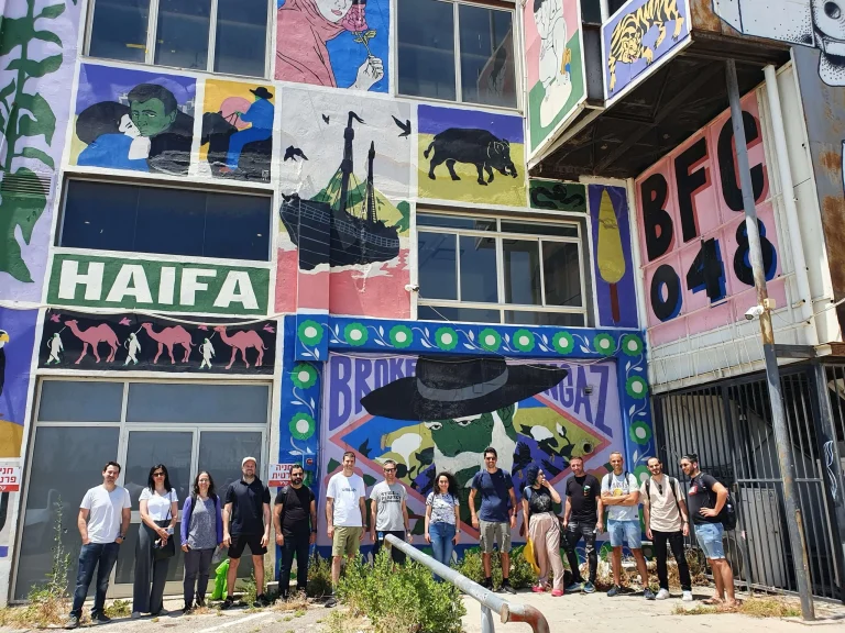 Recorrido por el graffiti y el arte callejero en la ciudad baja de Haifa