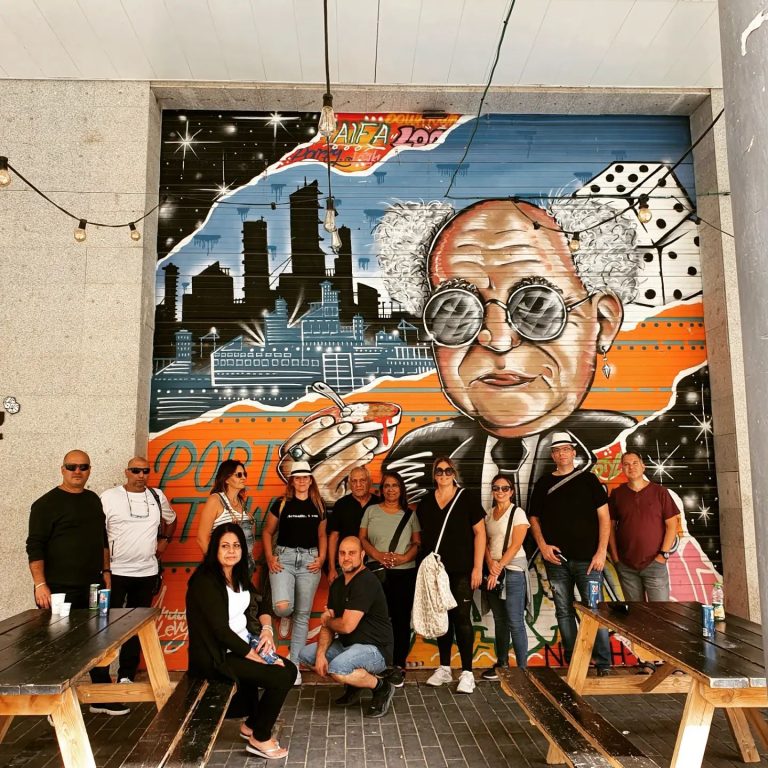 Recorrido por el graffiti y el arte callejero en la ciudad baja de Haifa