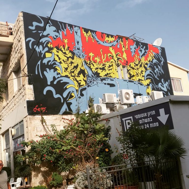Recorrido por el graffiti y el arte callejero en la ciudad baja de Haifa