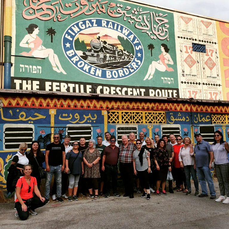 Recorrido por el graffiti y el arte callejero en la ciudad baja de Haifa