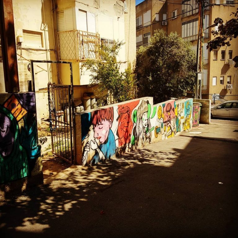 Recorrido por el graffiti y el arte callejero en la ciudad baja de Haifa