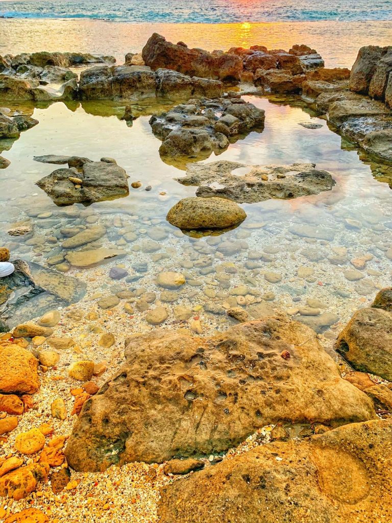 סיור שקיעה ועששיות בחוף דור