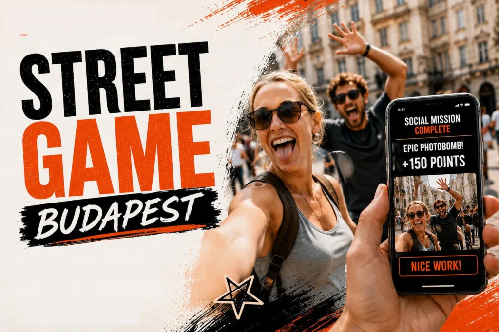Juego social de calle en Budapest | Aventura en grupo con misiones