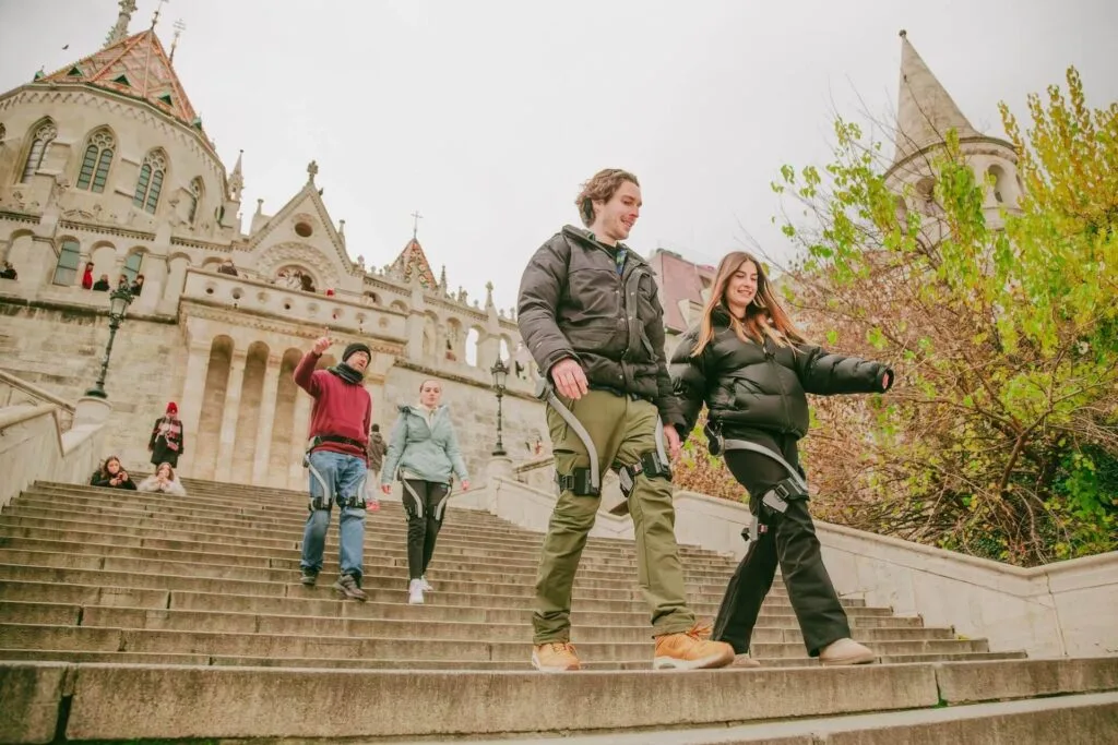 Hypershell Exoskeleton Walking Tour of Budapest | Like an E-Bike, but Strapped to Your Legs