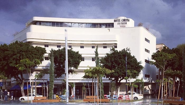 סיור באוהאוס עצמאי בעיר הלבנה | מכשיר שמע ו-13 תחנות סביב כיכר דיזנגוף