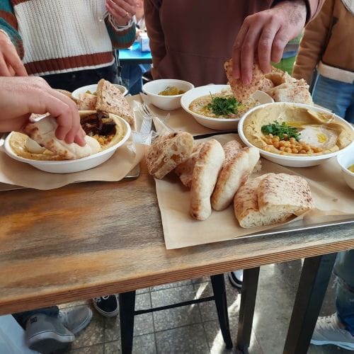 Visita culinaria en el mercado Talpites en Haifa | "Haifa desde arriba hasta abajo"